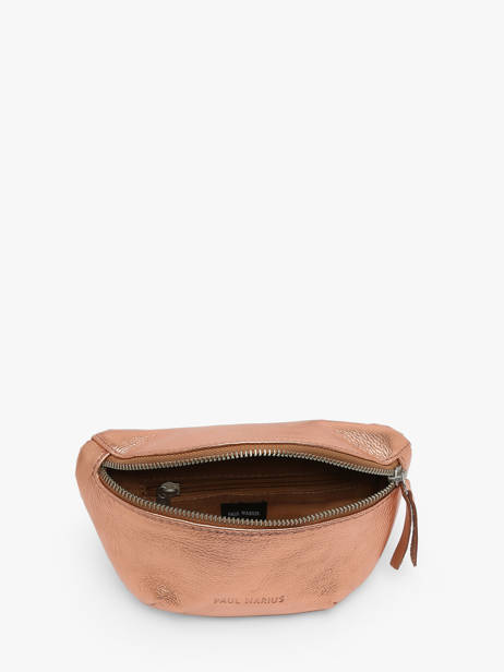 Sac La Banane Xs Cuir Paul marius Rose vintage BANANEXS vue secondaire 3