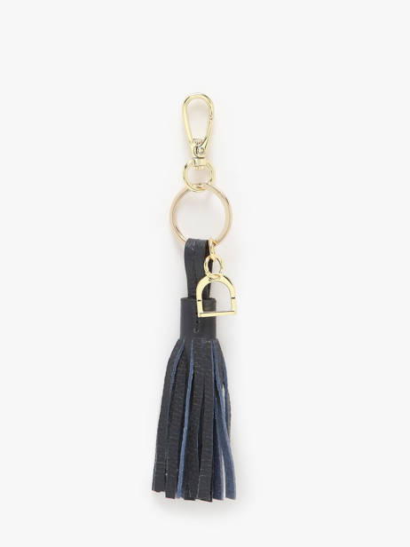 Keychain Tradition Leather Etrier Blue tradition ETRA903M