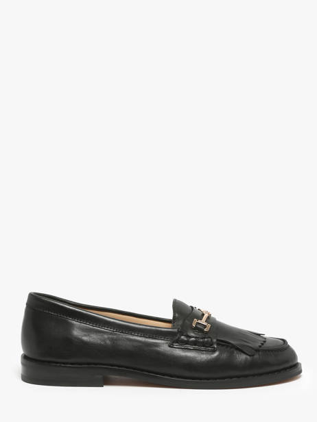 Moccasins In Leather Inuovo Black accessoires B01002