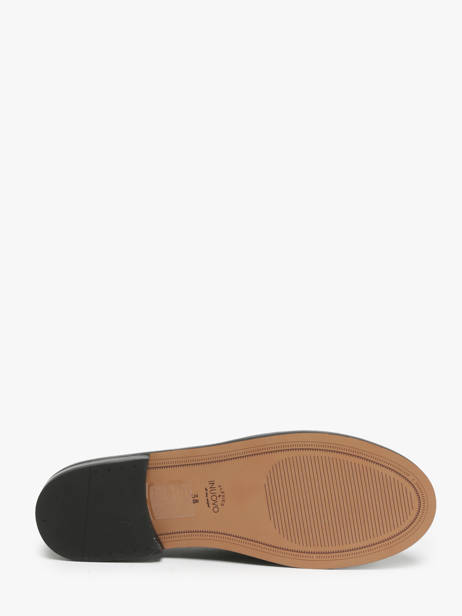 Moccasins In Leather Inuovo Black accessoires B01002 other view 4