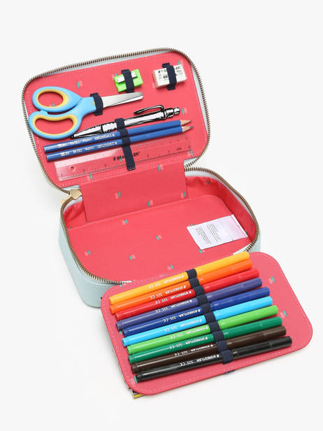 Trousse Remplie 1 Compartiment Daydream Girls Jeune premier Blanc daydream girls G vue secondaire 2