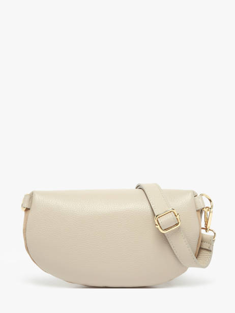 Sac Banane Milano Beige velvet caviar VC24111 vue secondaire 4