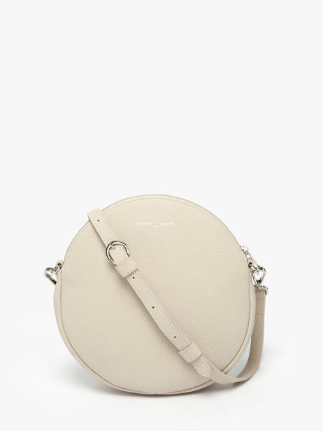 Sac Bandoulière Dorine Cuir Nathan baume Beige nathan 32PO vue secondaire 4