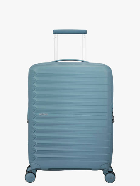 Expandable Cabin Luggage American tourister Blue fastforward 155259