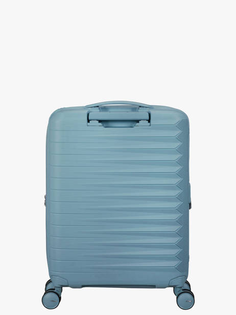 Expandable Cabin Luggage American tourister Blue fastforward 155259 other view 4