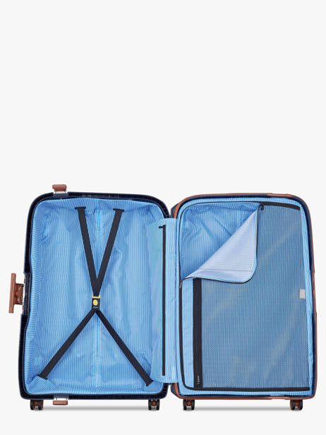 Hardside Luggage Moncey Delsey Blue moncey 3844821M other view 3