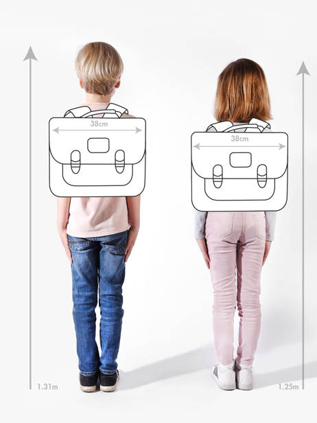 Cartable It Bag Midi Boy 2 Compartiments Jeune premier Bleu daydream boys B vue secondaire 1