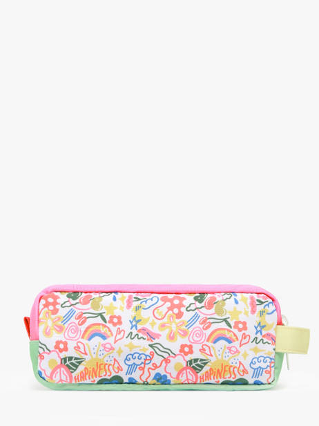 Trousse 2 Compartiments Cool Kids Hello hossy Multicolore cool kids P vue secondaire 2