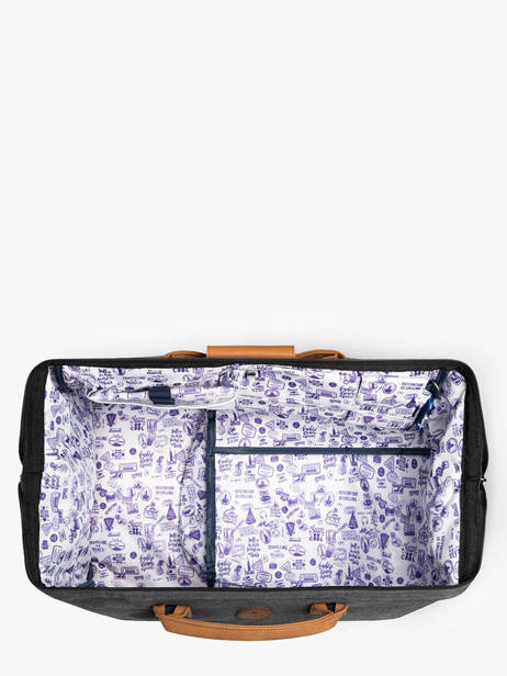 Cabin Duffle Bag Backpack Travel Cabaia Gray travel DUFFV2 other view 3