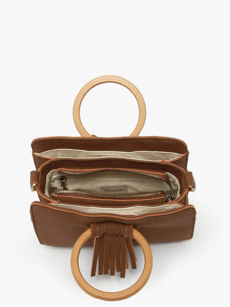 Crossbody Bag S Camomille Woomen Brown camomille WCAO1S other view 3