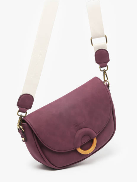 Sac Bandoulière M Crocus Woomen Violet crocus WCRO04 vue secondaire 2