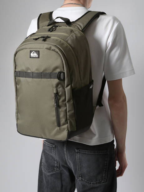 Sac à Dos 2 Compartiments Quiksilver Vert youth access QYBP3734 vue secondaire 1