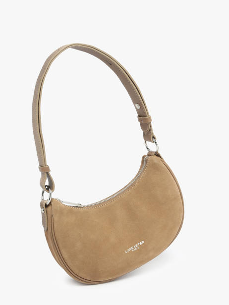 Sac Bandoulière Suede Cuir Lancaster Beige suede 81 vue secondaire 2