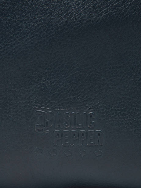 Handbag Cow Leather Basilic pepper Blue cow BCOW80 other view 5