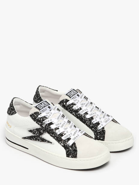 Sneakers Maya In Leather Semerdjian Black accessoires MAYA other view 2