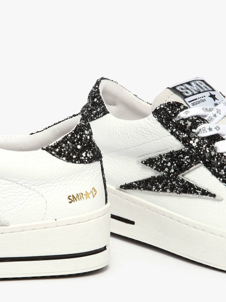 Sneakers Maya In Leather Semerdjian Black accessoires MAYA other view 3