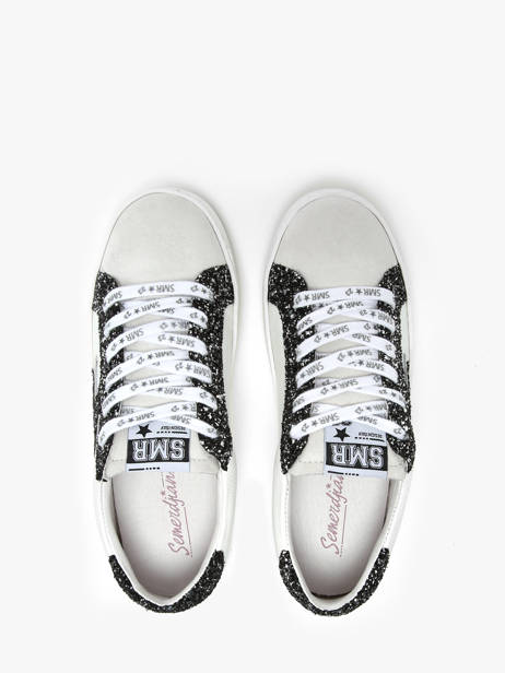 Sneakers Maya In Leather Semerdjian Black accessoires MAYA other view 4