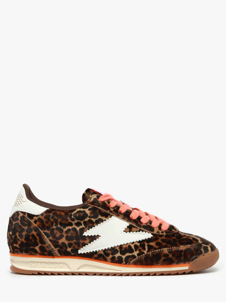 Sneakers Joyce En Cuir Semerdjian Marron accessoires JOYCE