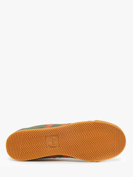 Sneakers Harrier En Cuir Gola Vert men CMA192 vue secondaire 5