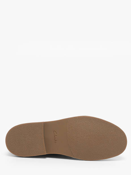 Bottines Desert En Cuir Clarks Marron men 26183363 vue secondaire 5