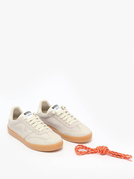 Sneakers Berlin En Cuir Victoria Beige accessoires 1126229 vue secondaire 2