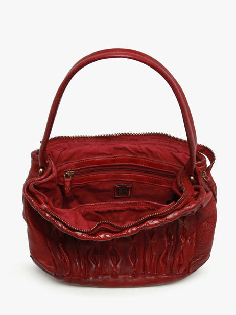 Sac Porté épaule Heritage Cuir Biba Violet heritage MEE1L vue secondaire 3