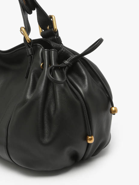 Shoulder Bag Icone Leather Gerard darel Black icone DCS01410 other view 5
