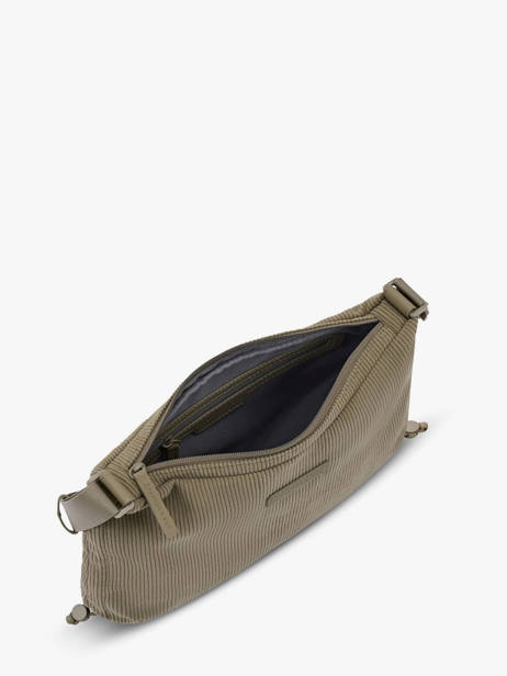 Skara Small Cord - Crossbody Bag  Kapten and son Green cord SC other view 3