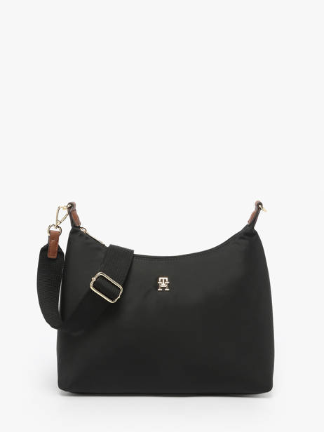 Sac Bandoulière Popette Nylon Tommy hilfiger Noir popette AW17937