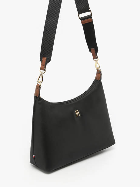 Sac Bandoulière Popette Nylon Tommy hilfiger Noir popette AW17937 vue secondaire 2