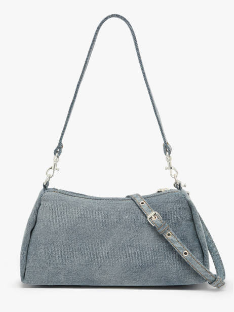 Sac Porté épaule Logo Denim Coton Calvin klein jeans Bleu logo denim 4F3222G vue secondaire 3