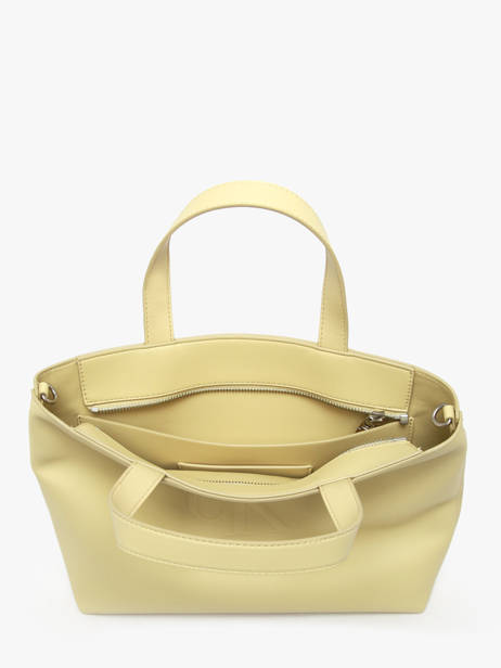 Sac Porté Main Sculpted Calvin klein jeans Jaune sculpted 4K3111G vue secondaire 2