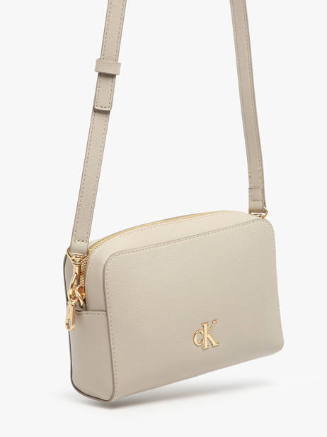 Sac Bandoulière Sculpted Polyester Recyclé Calvin klein jeans Beige sculpted 4K3162G vue secondaire 1