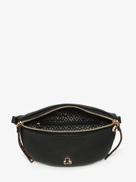 Sac Banane Lulu castagnette Noir zip ZINH vue secondaire 2