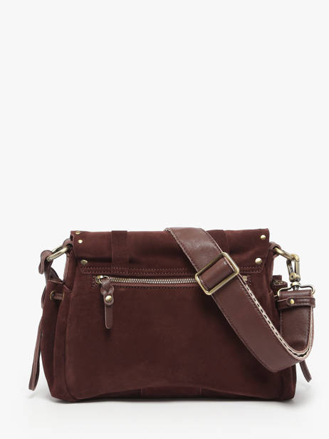 Sac Bandoulière Vintage Cuir Mila louise Violet vintage 3861VC vue secondaire 3