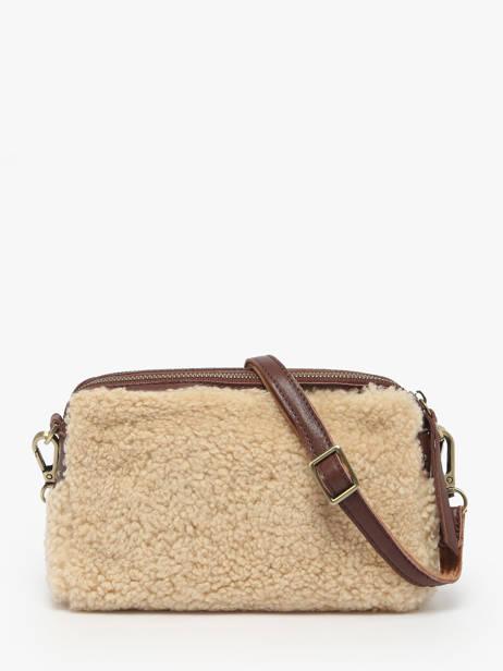 Sac Bandoulière Vintage Cuir Mila louise Violet vintage 23673XTC vue secondaire 3