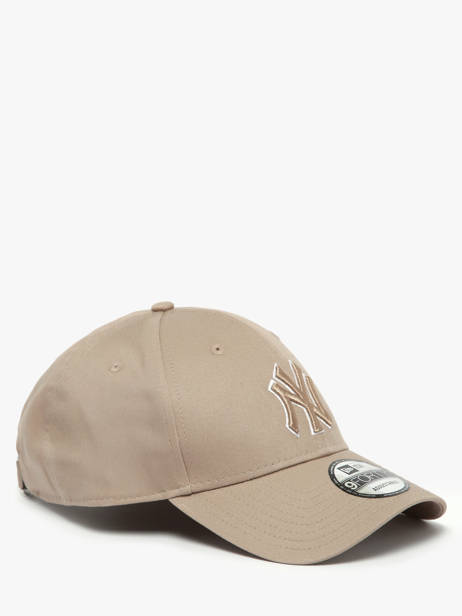Casquette New era Beige new era 60675524 vue secondaire 1