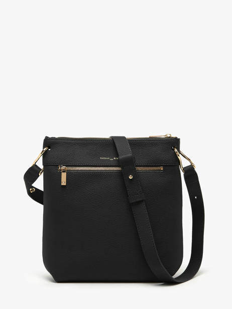 Sac Bandoulière Tiki Mini Cuir Nathan baume Noir victoria N1910586 vue secondaire 4