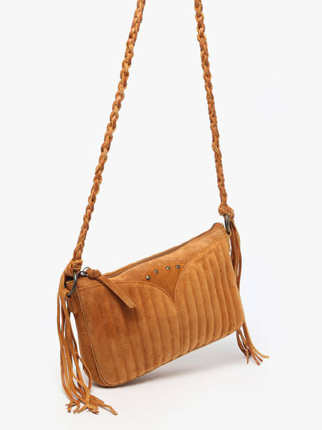 Sac Bandoulière Jane Cuir Pieces Marron jane 17160059 vue secondaire 2