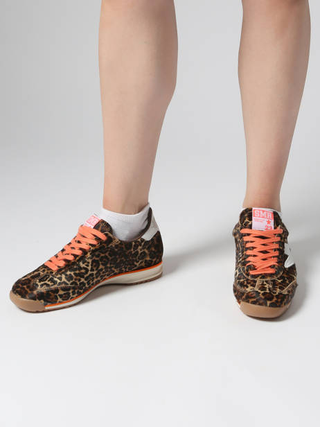 Sneakers Joyce En Cuir Semerdjian Marron accessoires JOYCE vue secondaire 1