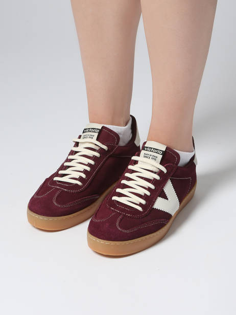 Sneakers Berlin En Cuir Victoria Blanc women 1126218 vue secondaire 1