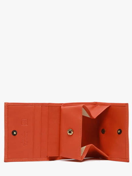 Porte-monnaie Marina Cuir Katana Orange marina 753047 vue secondaire 1