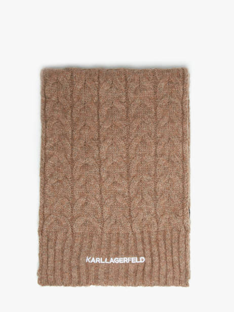 Écharpe K Essential Karl lagerfeld Marron k essential A4W33029
