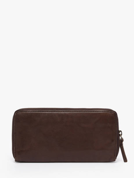 Portefeuille Cuir Biba Marron heritage BT10 vue secondaire 2