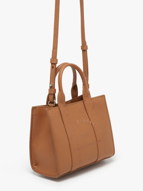 Sac Bandoulière Rsg Polyurethane Karl lagerfeld Marron rsg A4W30266 vue secondaire 2