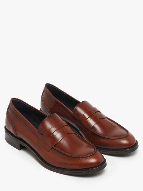 Moccasins Harvard In Leather Dorking Brown women D8710 other view 1
