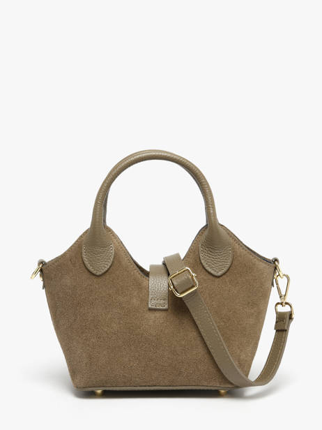 Sac Porté Main Velvet Studs Milano Marron velvet studs VS25091 vue secondaire 4