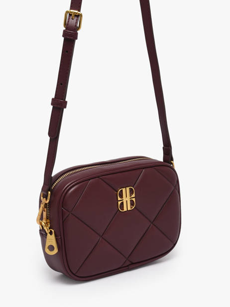 Sac Bandoulière June Matelassé Laurent david Rouge ld bags 175 vue secondaire 2