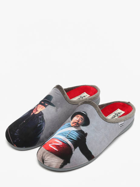 Chaussons La maison de l'espadrille Gris men 8 vue secondaire 1