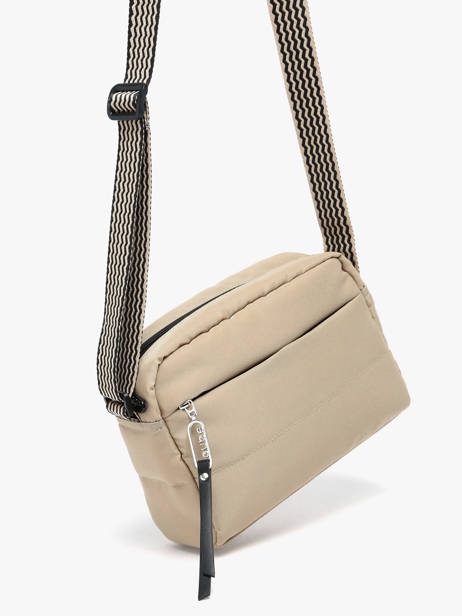 Sac Bandoulière Cumulus Nylon Recyclé Aube Beige cumulus 101CS01 vue secondaire 2